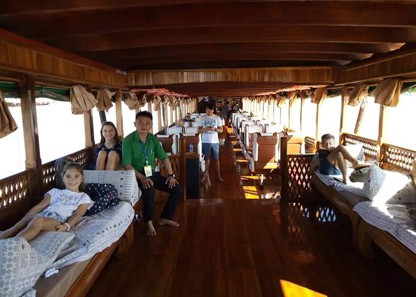 Feel-like-home comfort on Mekong Smile Cruise